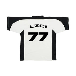 Lazaci Soccer Jersey - BLK / WHI