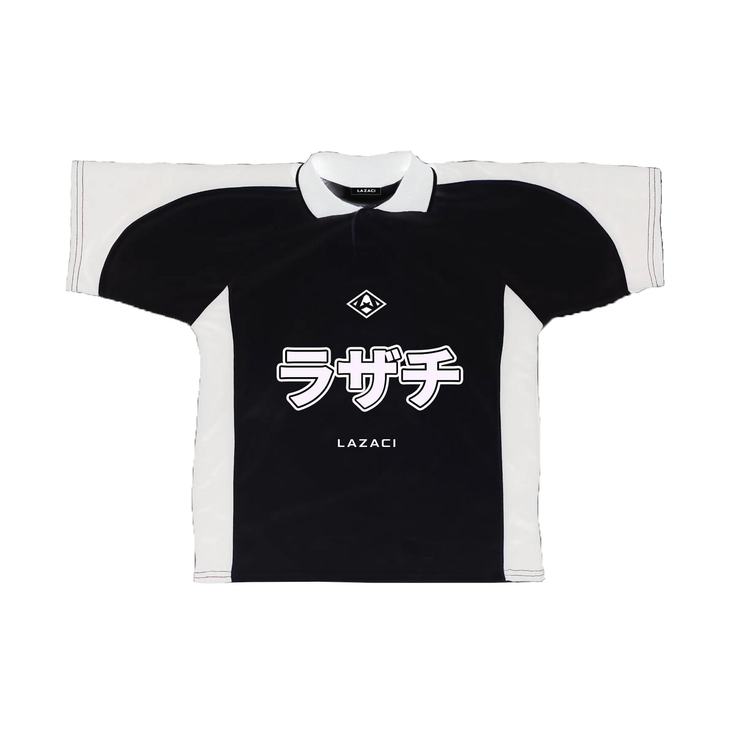 Lazaci Soccer Jersey - WHI / BLK