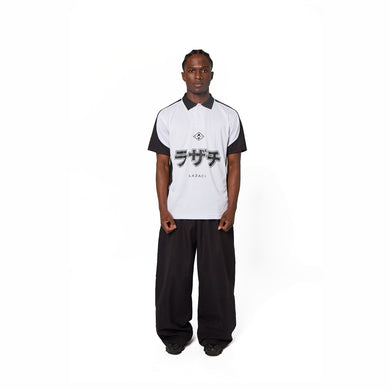 Lazaci Soccer Jersey - BLK / WHI